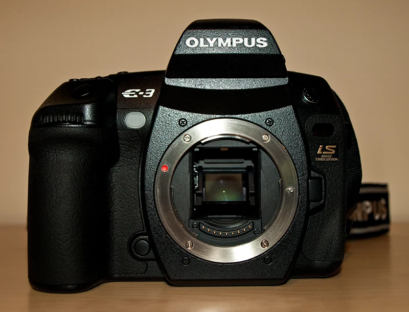 Olympus E-3 DSLR camera