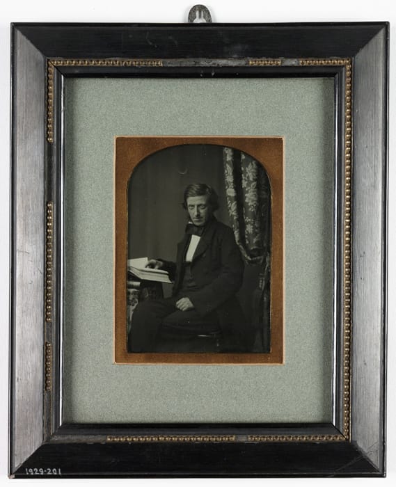 Portret Fredericka Scotta Archera, izumitelja postupka mokrog kolodija, oko 1855.