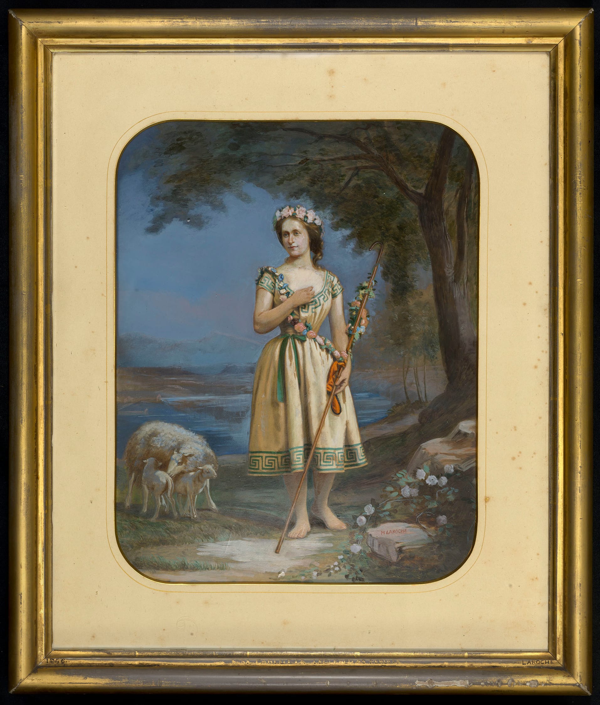 Carlotta Leclercq kao Perdita na fotografiji Martina Larochea iz 1856.